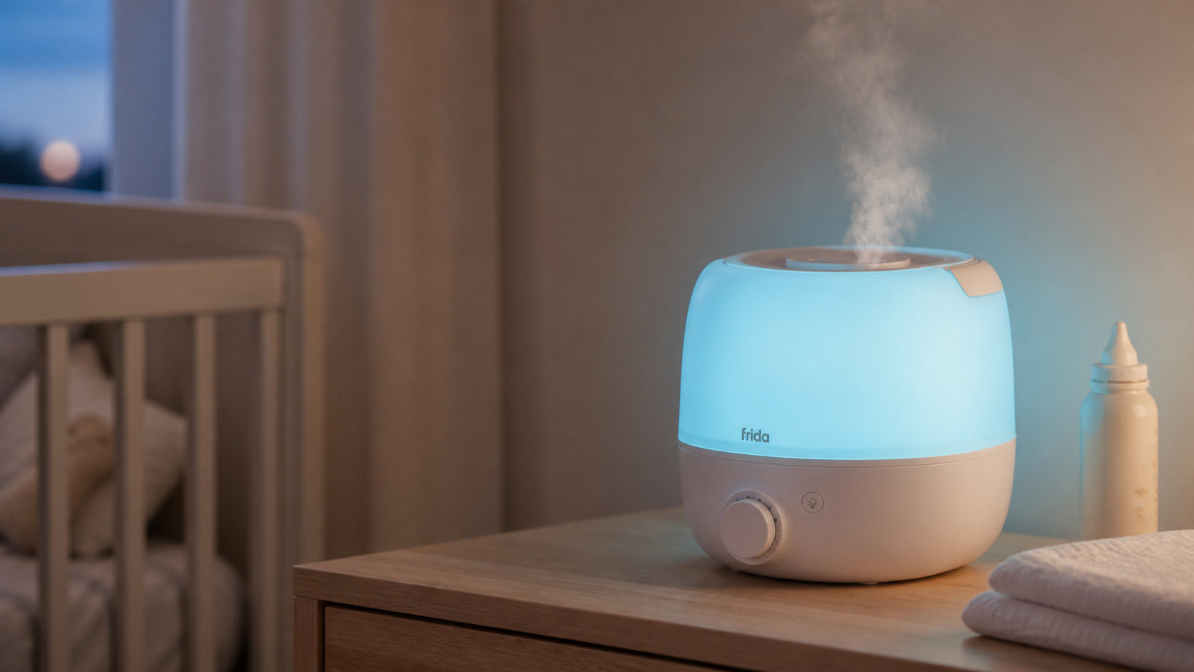 3-in-1 humidifier in nursery