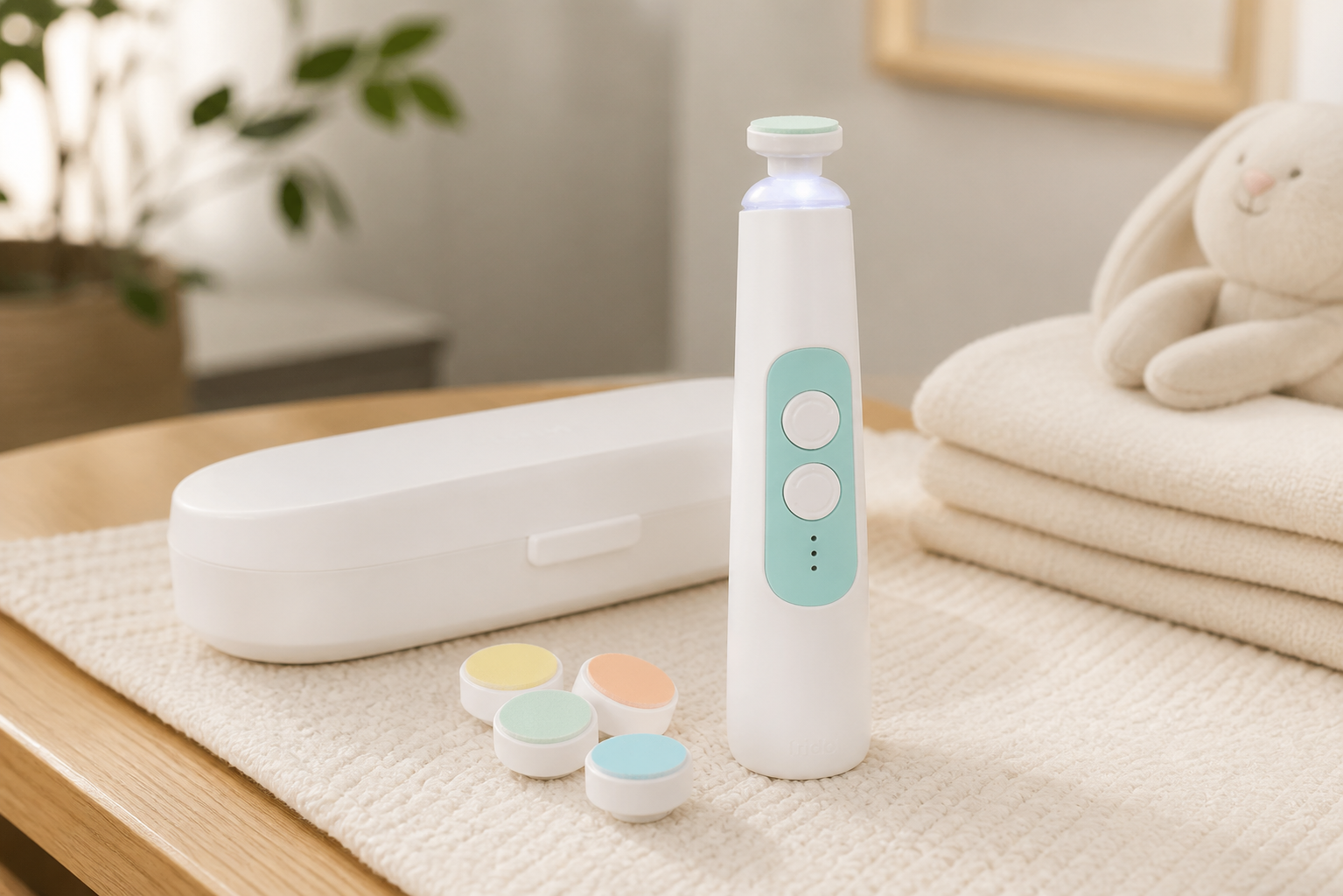 Electric nail buffer kit