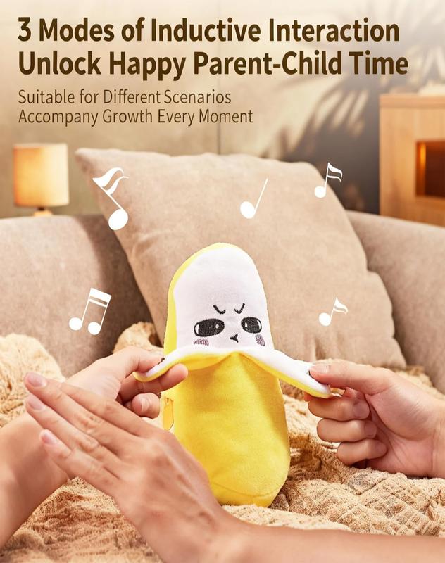 SnugPlay interactive musical plush toy - Banana Carrot Strawberry Pear image 7