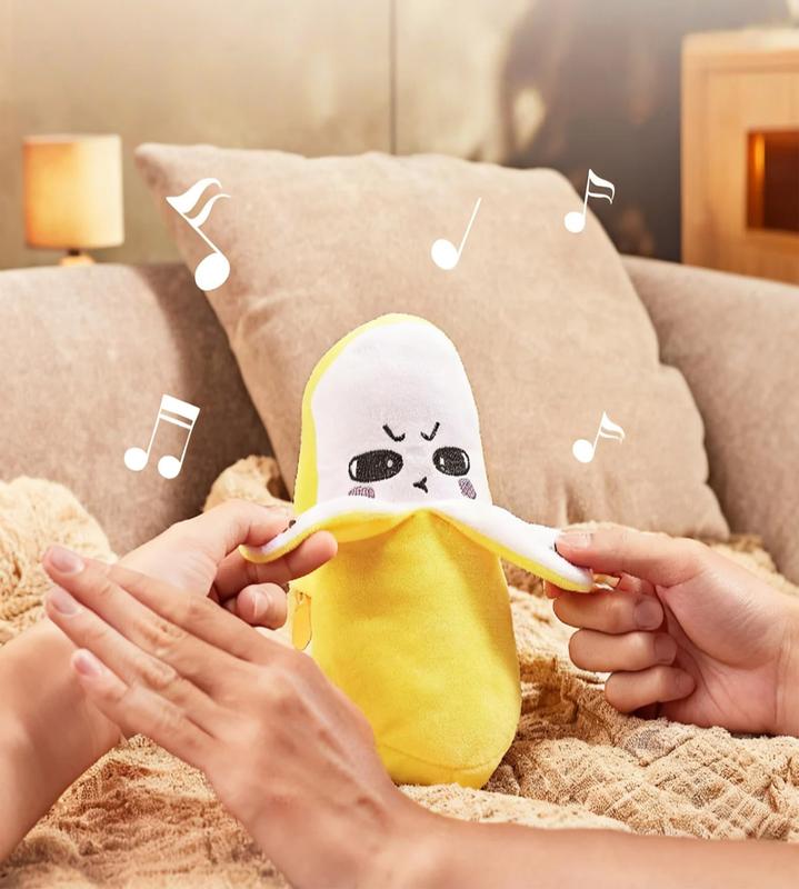 SnugPlay interactive musical plush toy - Banana Carrot Strawberry Pear image 2