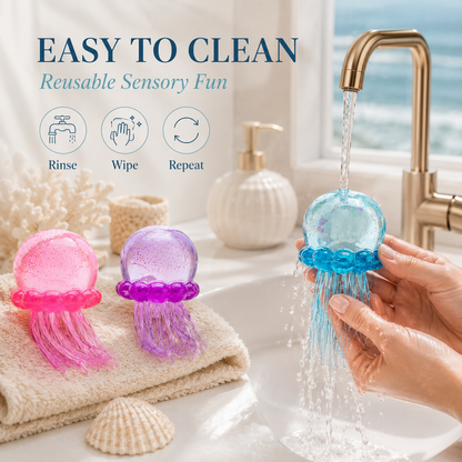 Cute Jellyfish Gel Squishy Fidget Toy