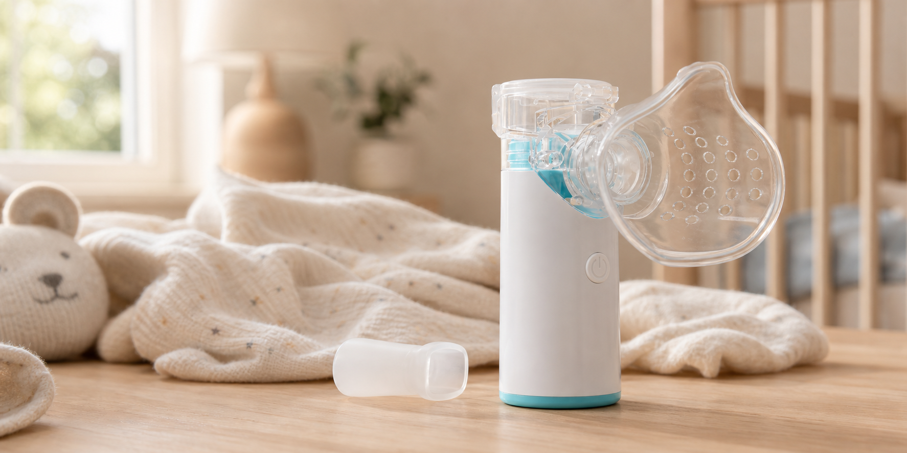 Ultra-Quiet Portable Nebulizer